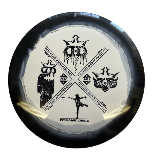 Dynamic Discs Fugitive Fuzion Orbit 10 Year Anniversary Stamp - Midrange