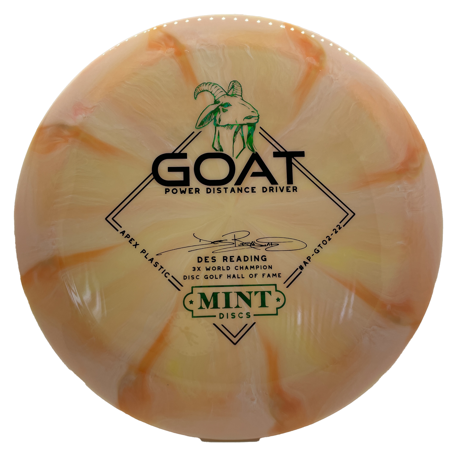 Mint Discs Goat Apex Des Reading 2023