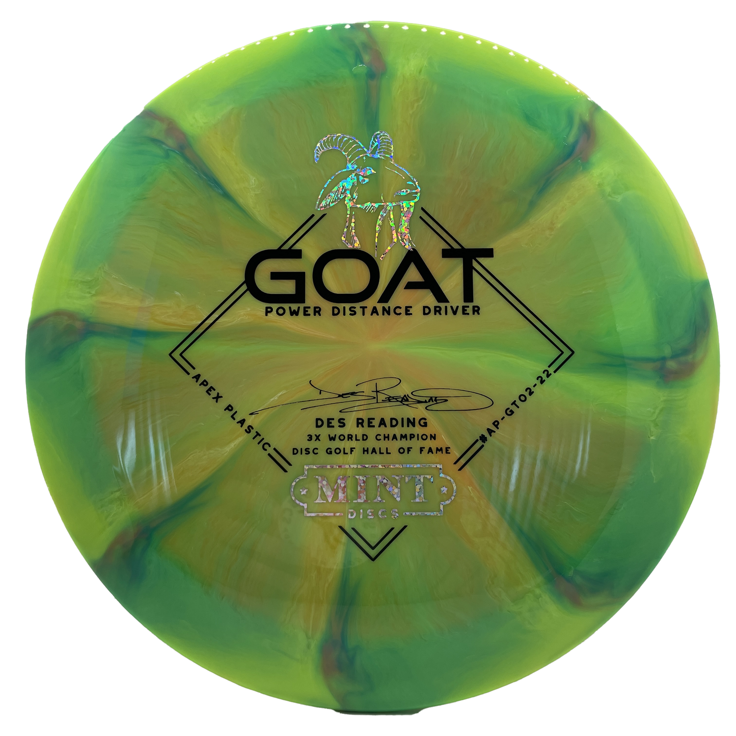 Mint Discs Goat Apex Des Reading 2023