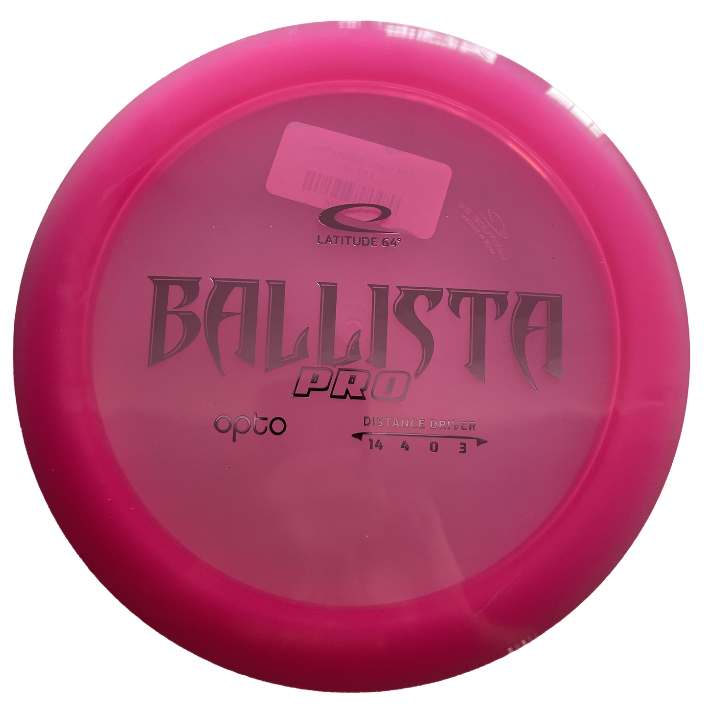 Latitude 64 Opto Ballista Pro - Distance Driver