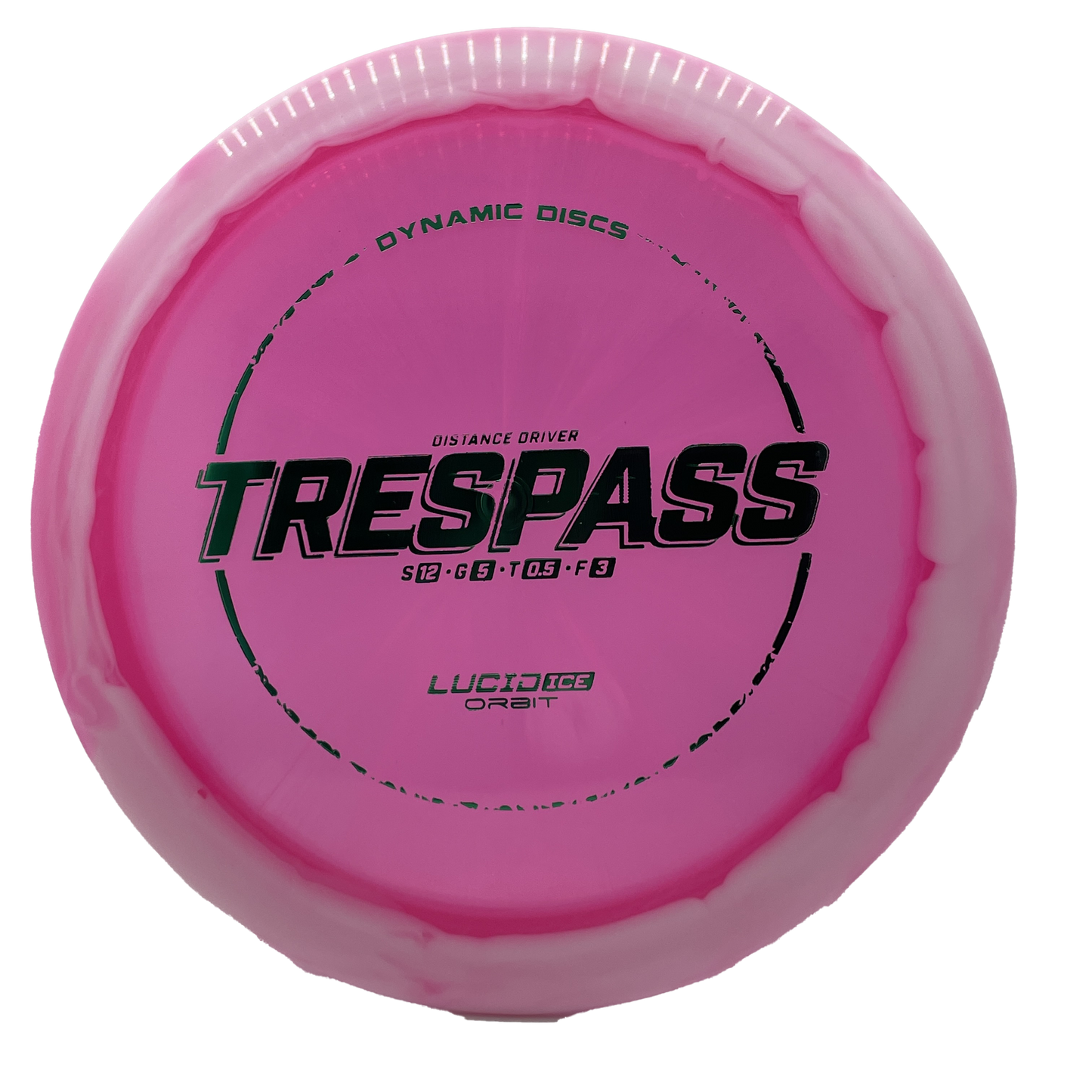 Dynamic Discs Trespass Lucid Ice Orbit - Distance Driver