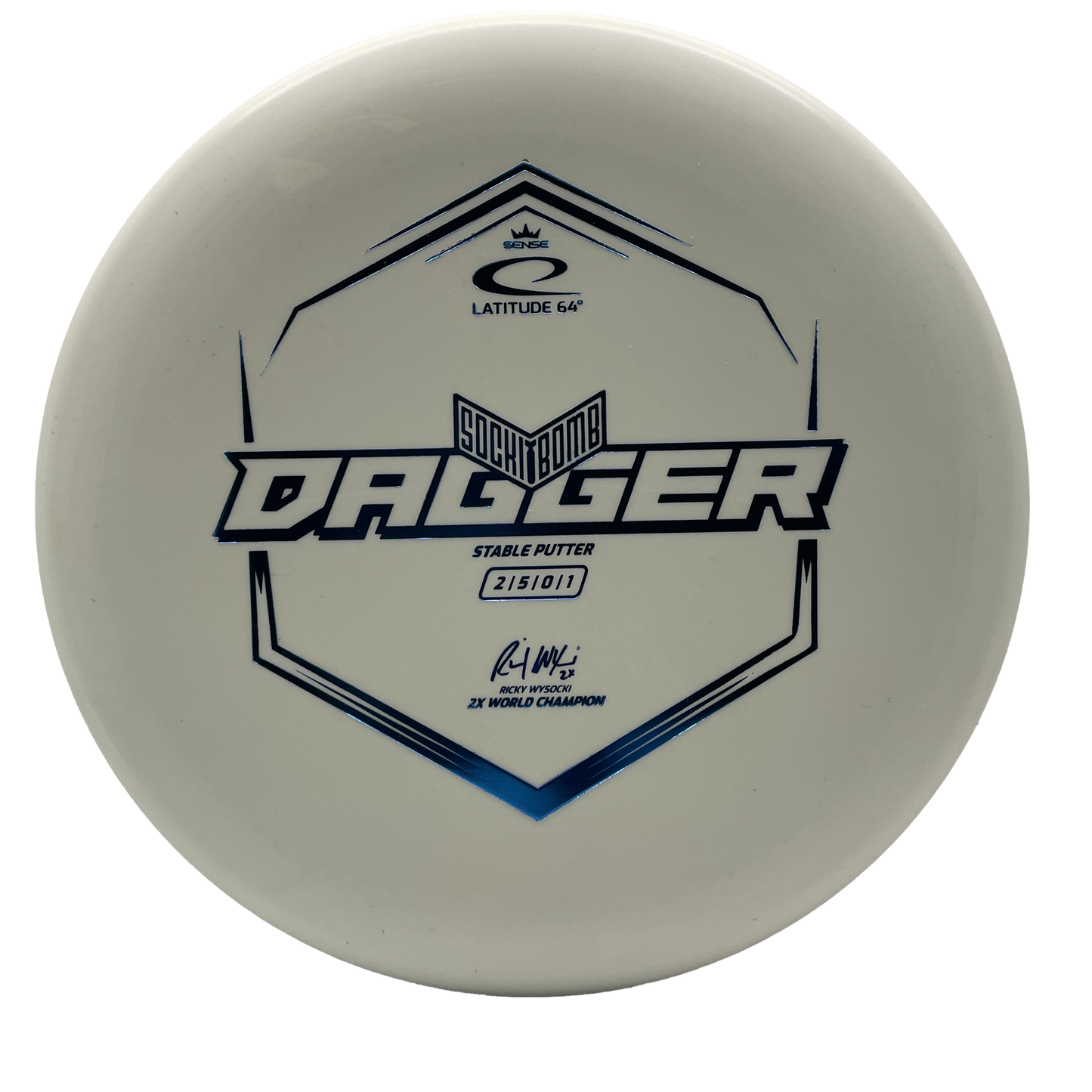 Latitude 64 Royal Sense Sockibomb Dagger - Putter