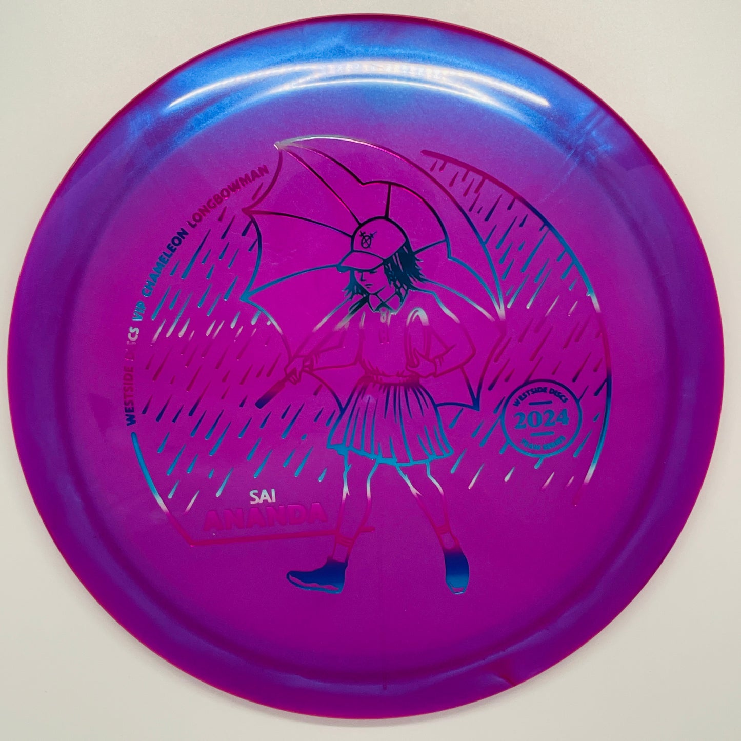 Westside Discs Longbowman VIP Chameleon Sai Ananda 2024 - Fairway Driver