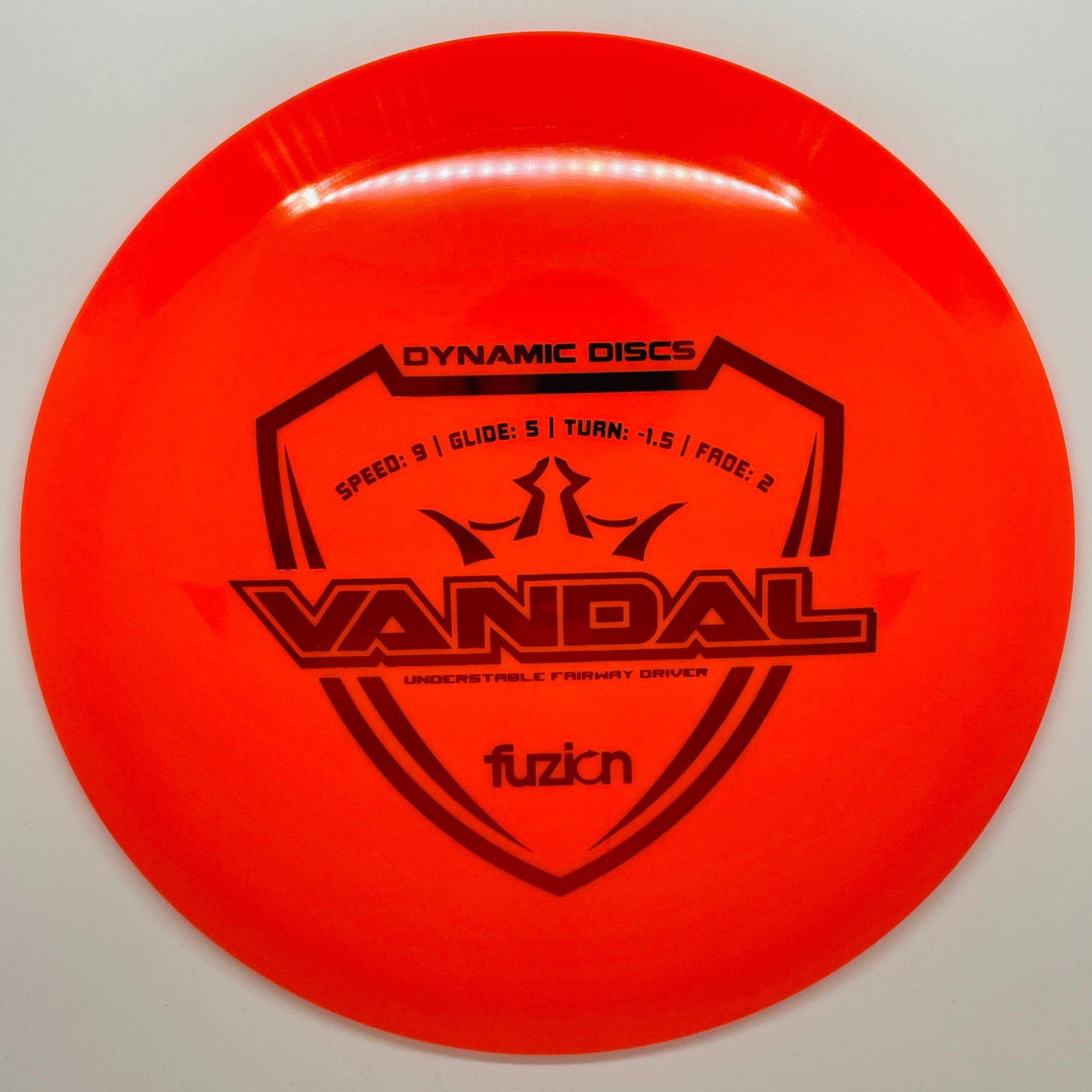 Dynamic Discs Vandal Fuzion - Fairway Driver