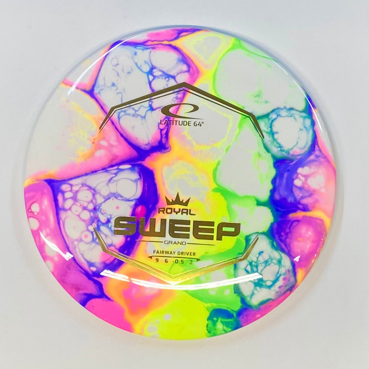Custom Dyed Latitude 64 Sweep Royal Grand - Fairway Driver