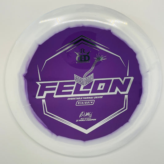 Dynamic Discs Felon Supreme Orbit Sockibomb Ignite Stamp V1 - Fairway Driver
