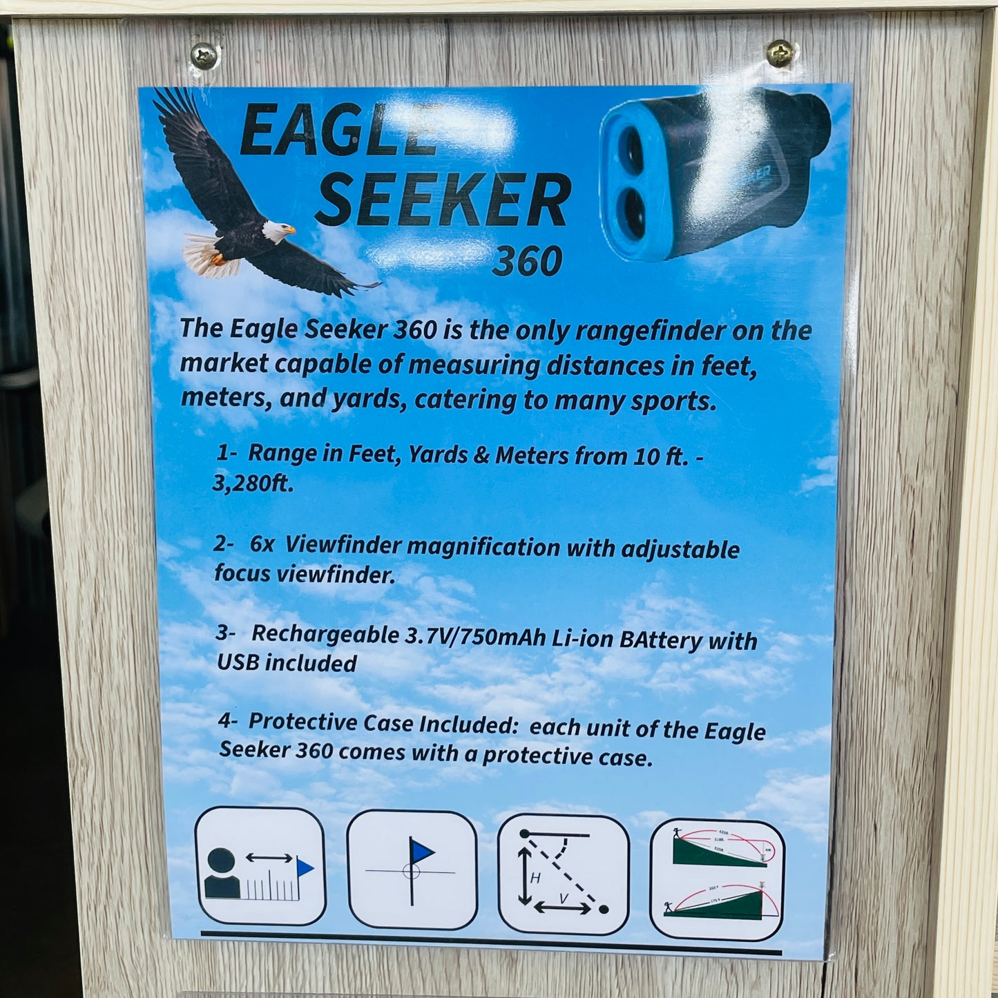 EAGLE SEEKER 360 (Laser Rangefinder)