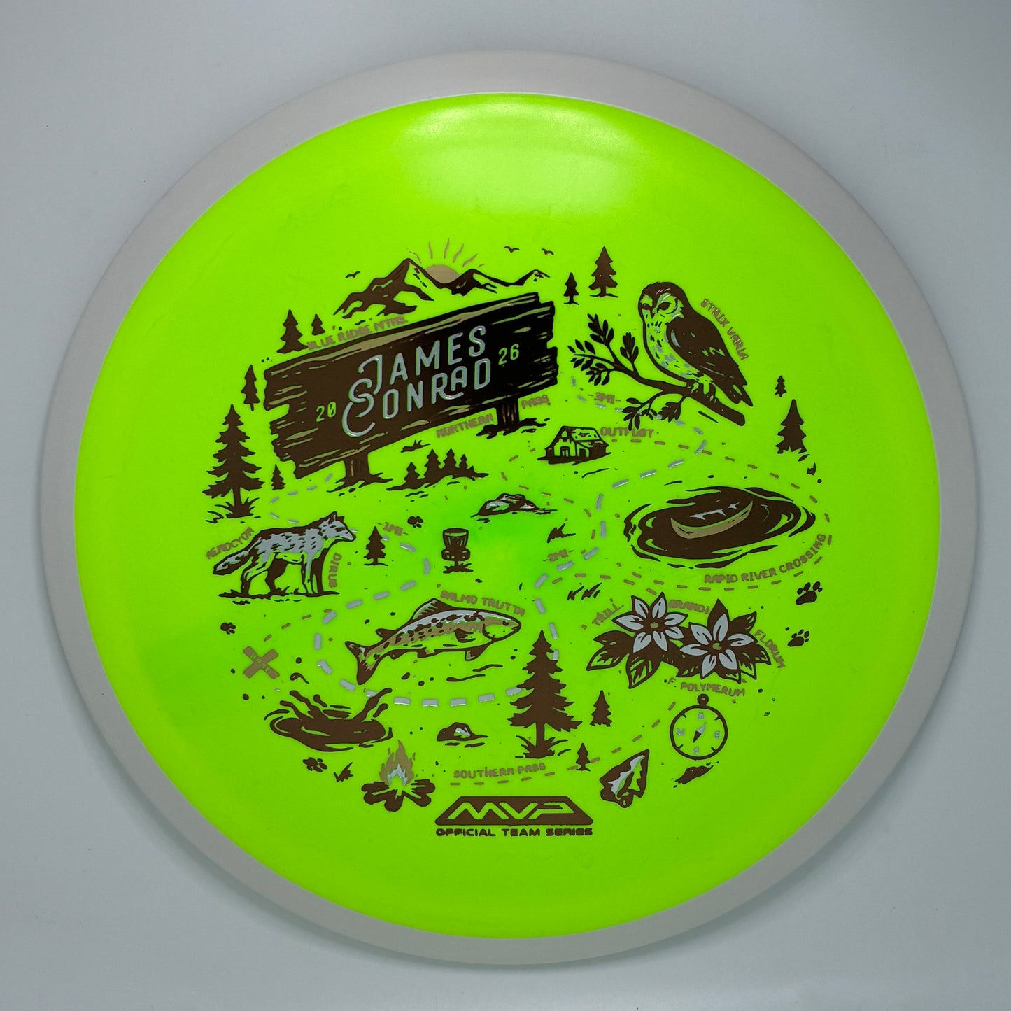 MVP Trail Fission James Conrad 2026 Team Series - Distance Driver