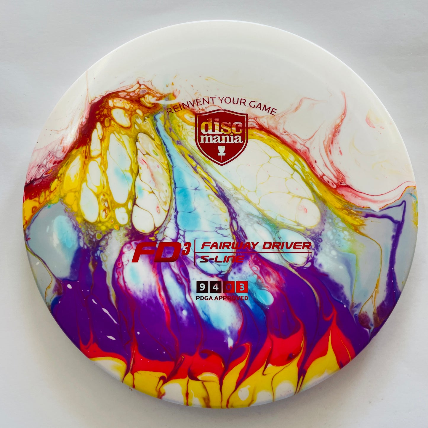 Custom Dyed Discmania FD3 S-Line - Fairway Driver