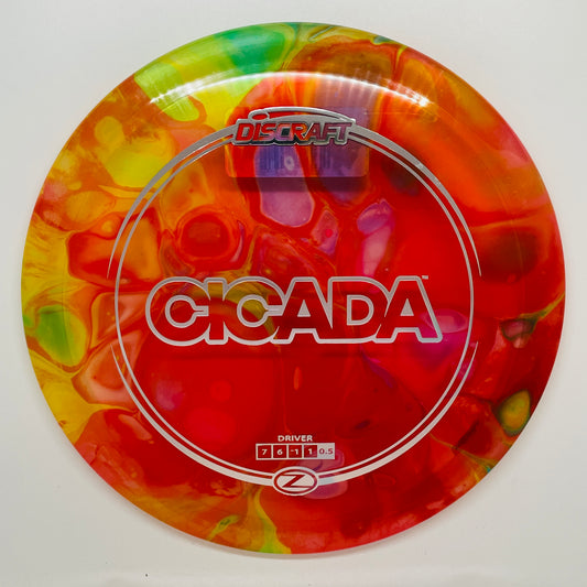 Custom Dyed Discraft Cicada Z-Line - Fairway Driver