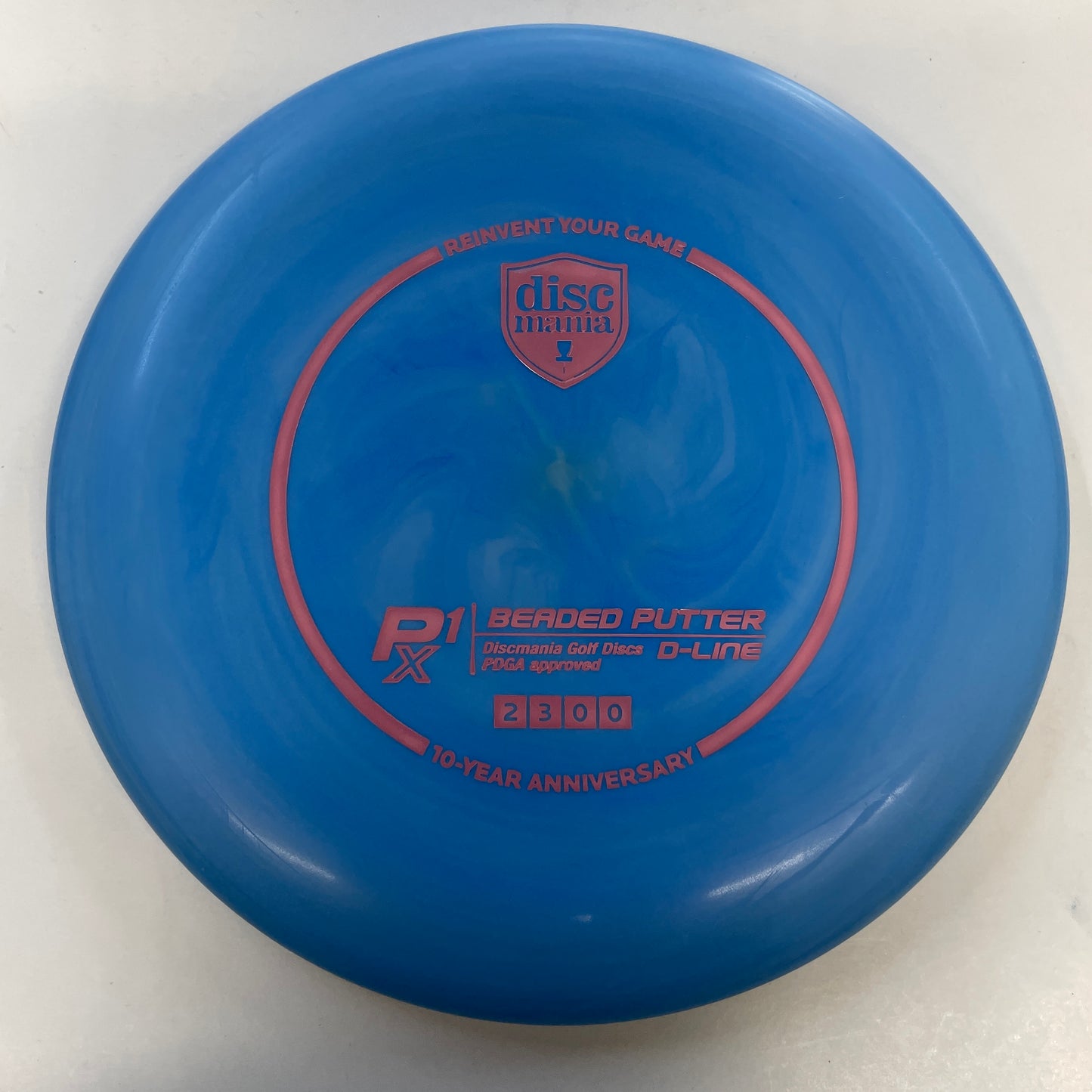 Discmania P1x Flex-2 D-Line Swirl Special Edition 10Year Anniversary - Putt/Approach