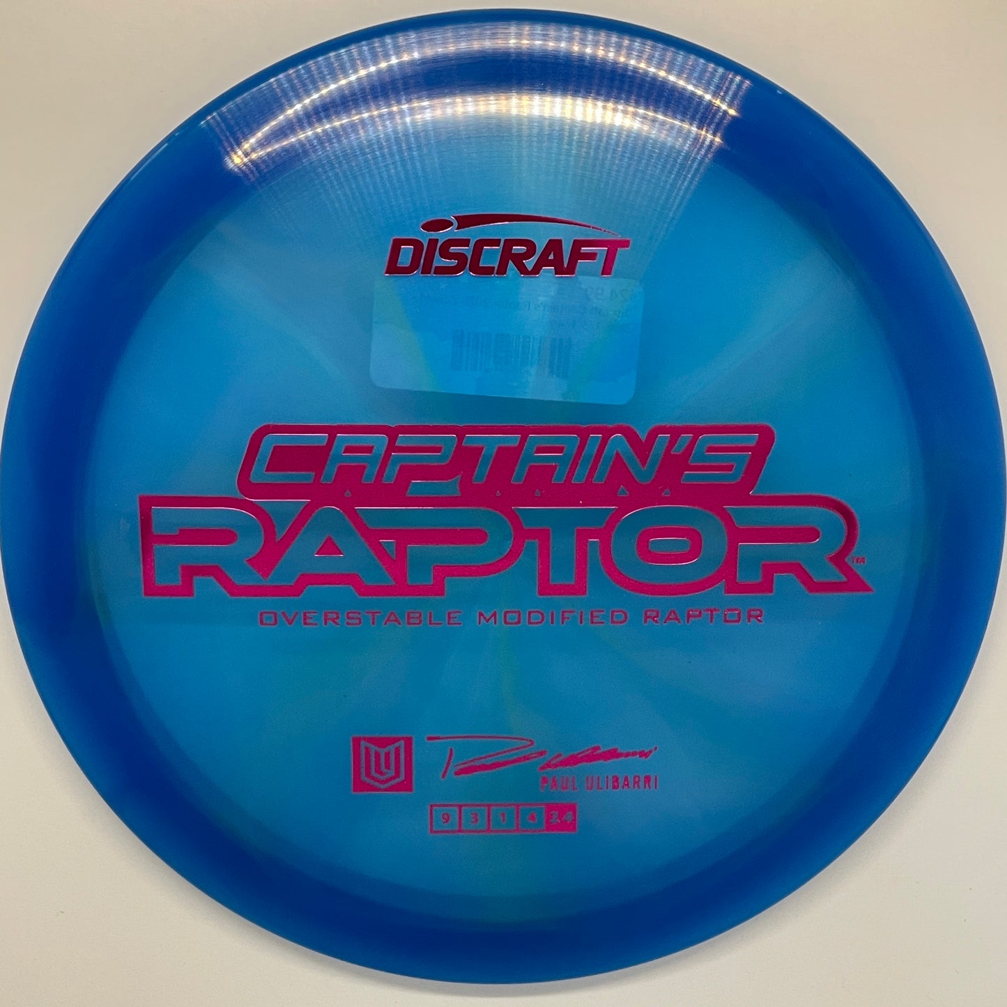 Discraft Captain's Raptor 2025 Z Swirl - Fairway Driver