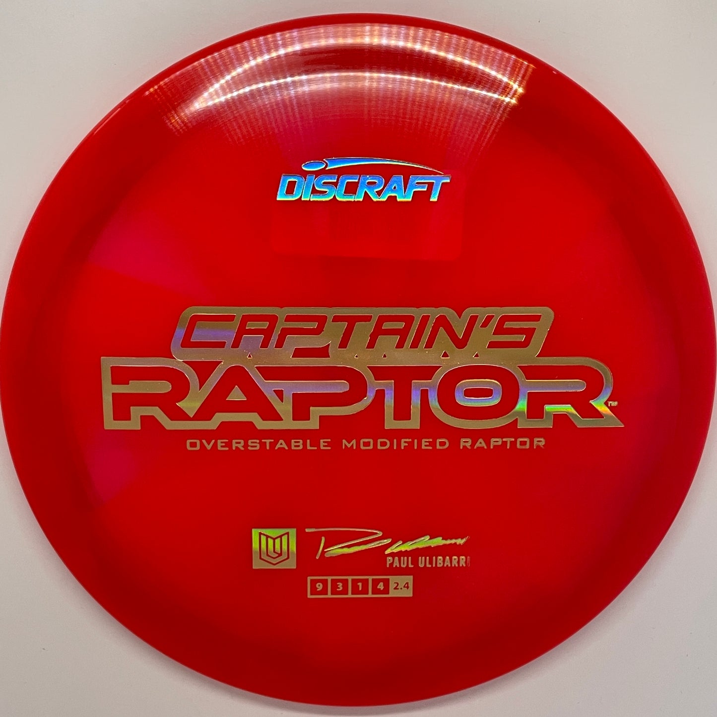 Discraft Captain's Raptor 2025 Z Swirl - Fairway Driver