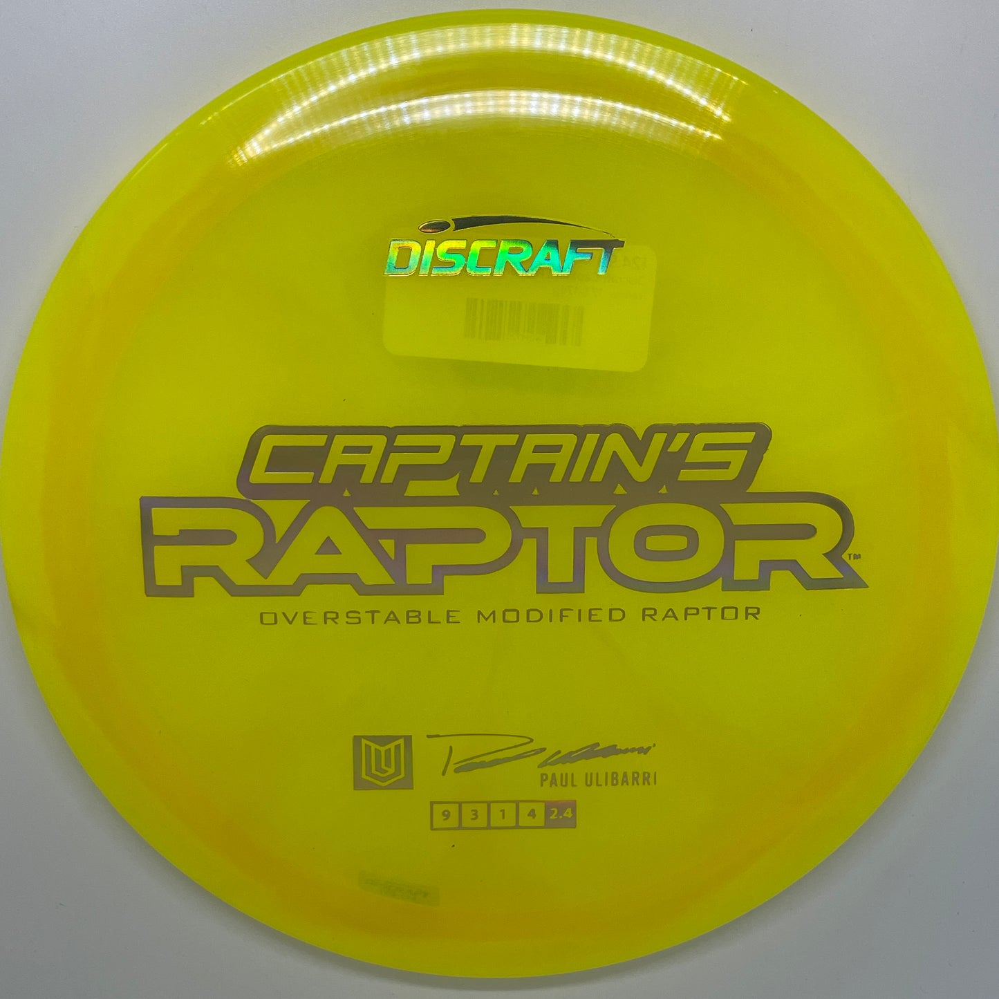 Discraft Captain's Raptor 2025 Z Swirl - Fairway Driver