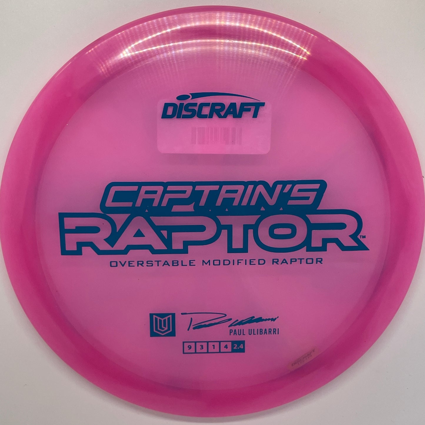Discraft Captain's Raptor 2025 Z Swirl - Fairway Driver