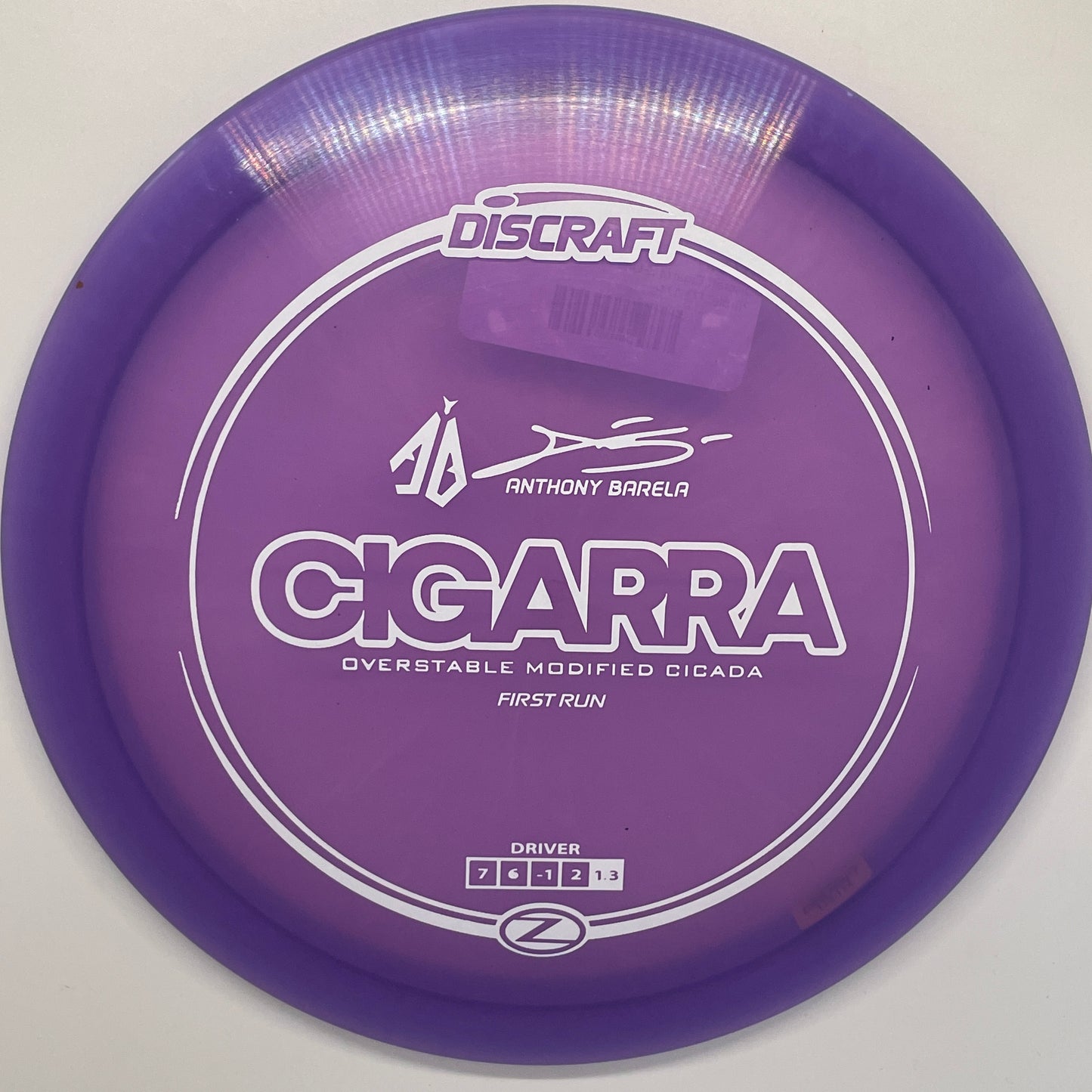 Discraft Cigarra Z-Line Anthony Barela Signature Series First Run - Fairway Driver
