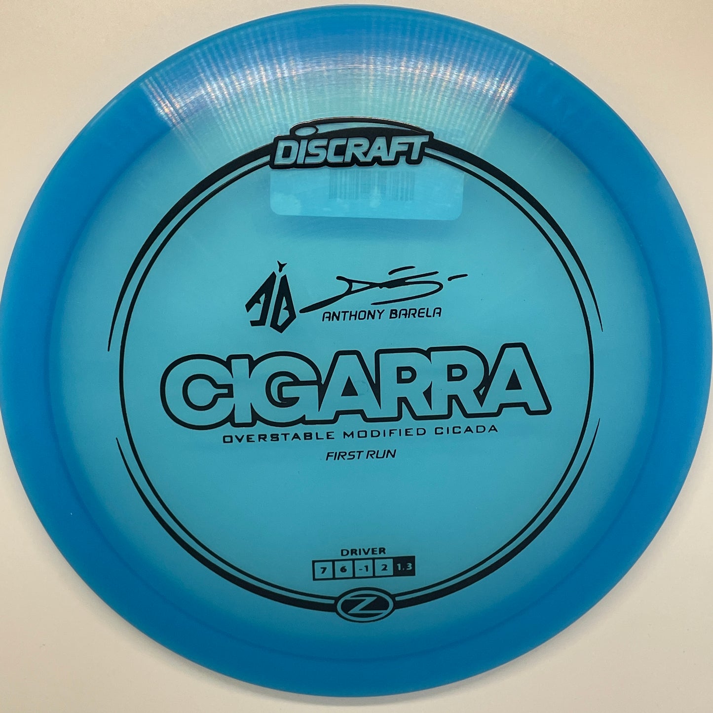 Discraft Cigarra Z-Line Anthony Barela Signature Series First Run - Fairway Driver