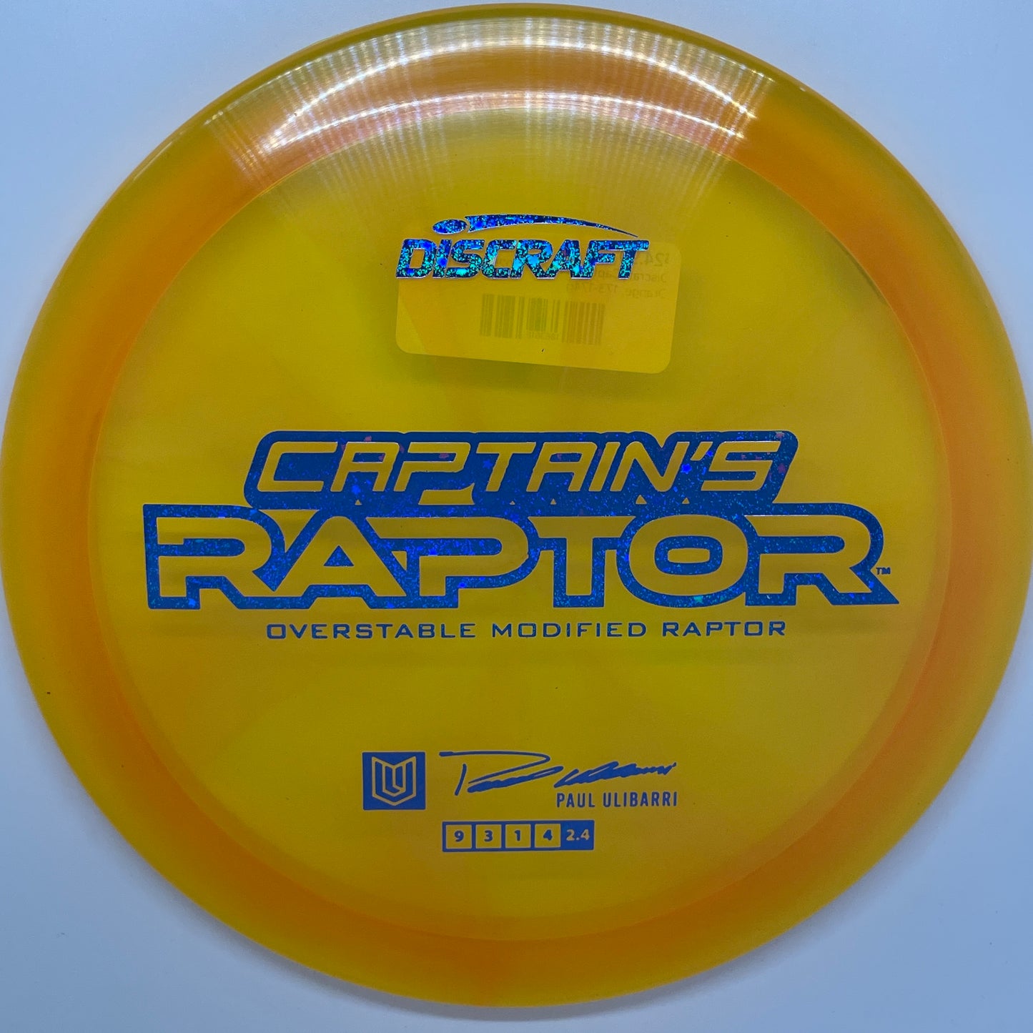 Discraft Captain's Raptor 2025 Z Swirl - Fairway Driver