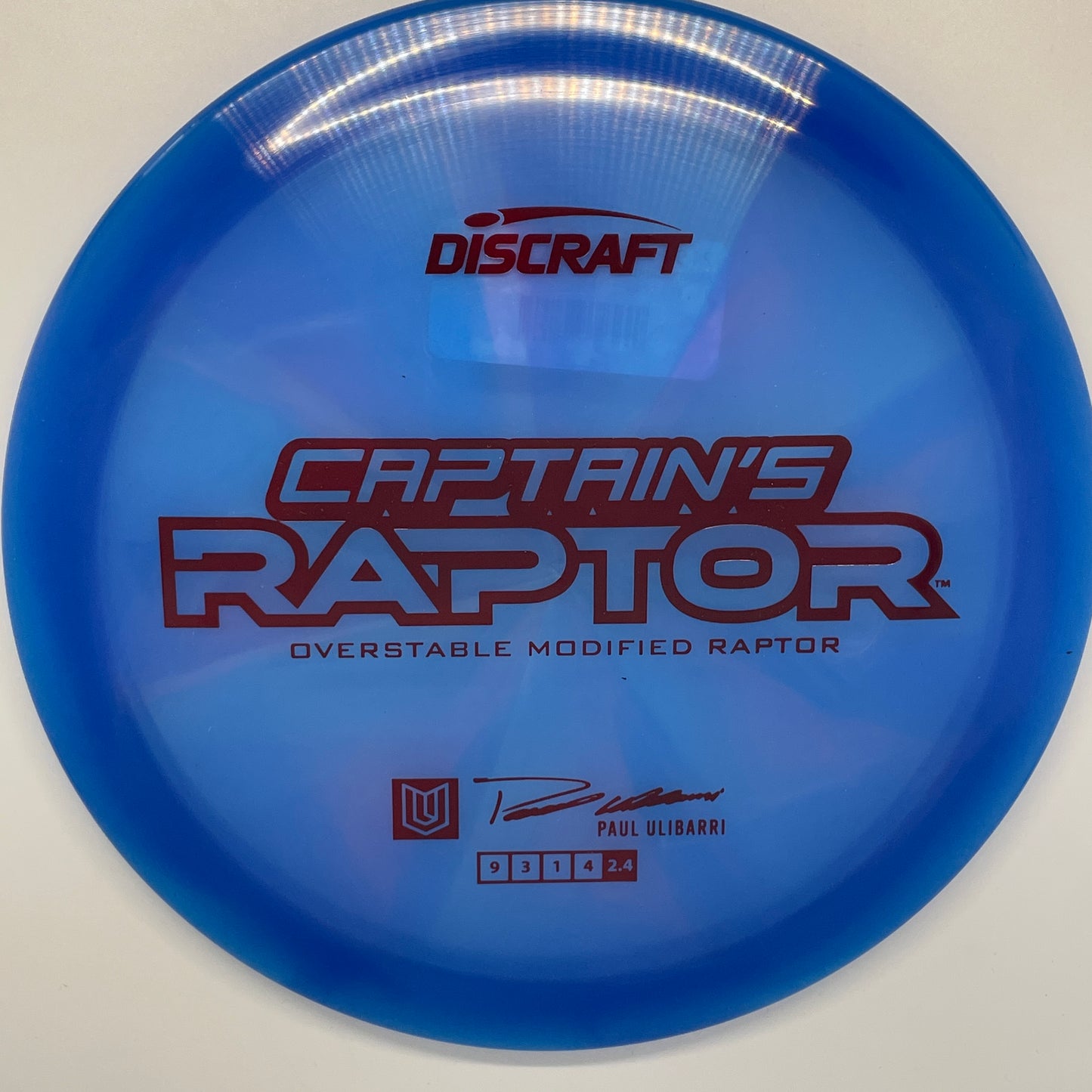 Discraft Captain's Raptor 2025 Z Swirl - Fairway Driver
