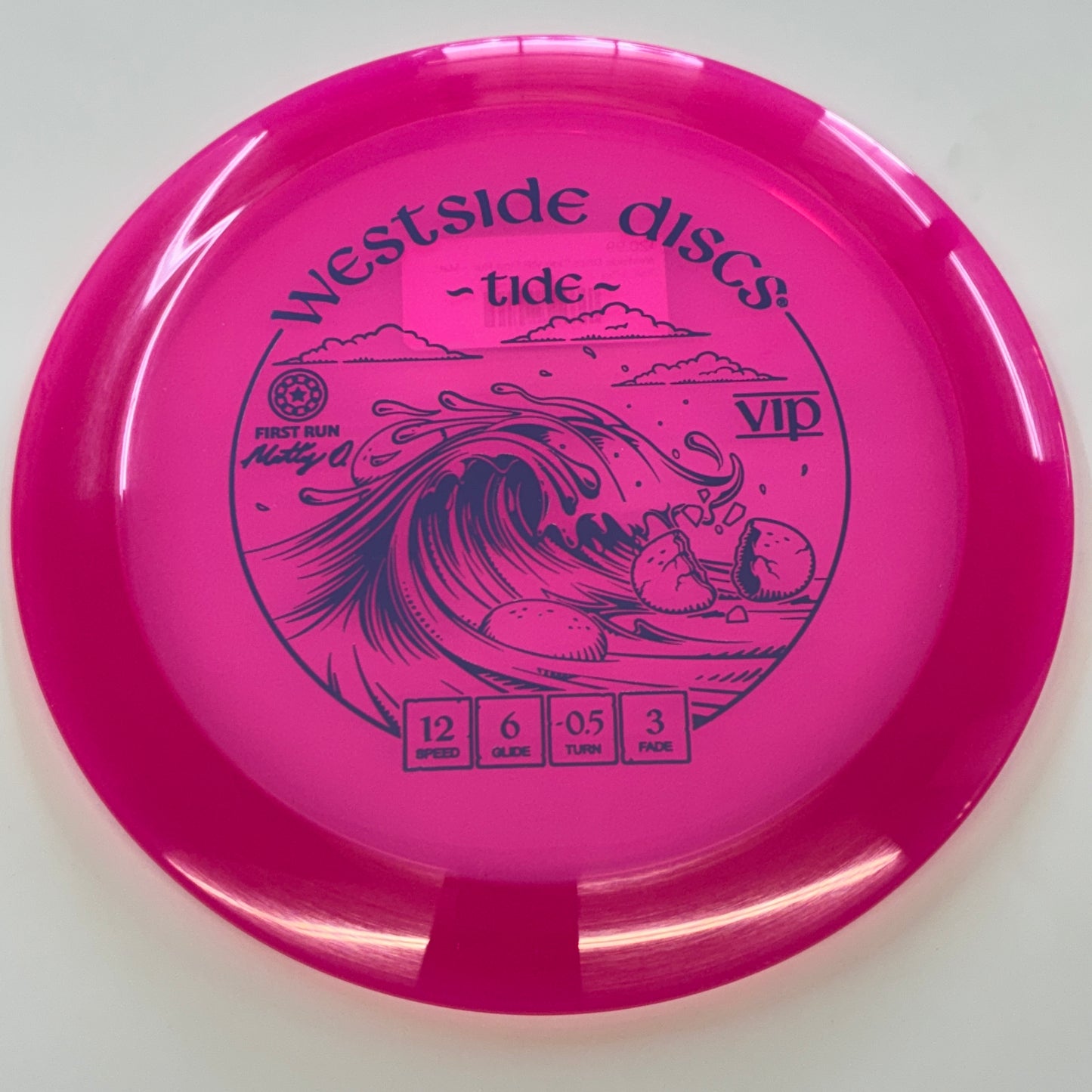 Westside Discs Tide VIP First Run - Matt Orum - Distance Driver