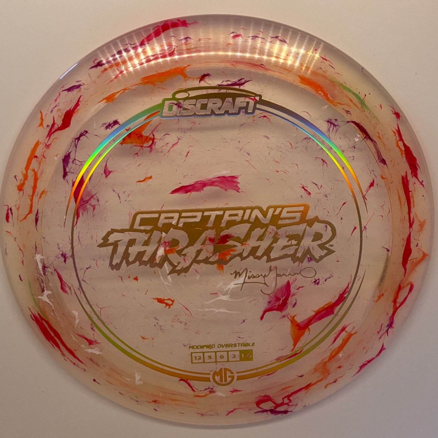Discraft Missy Gannon’s Captain's Thrasher Jawbreaker Z - Distance Driver