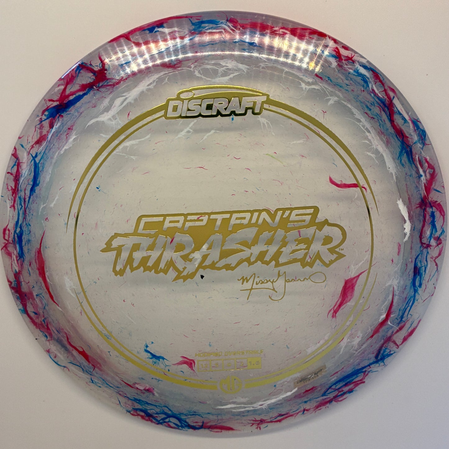 Discraft Missy Gannon’s Captain's Thrasher Jawbreaker Z - Distance Driver
