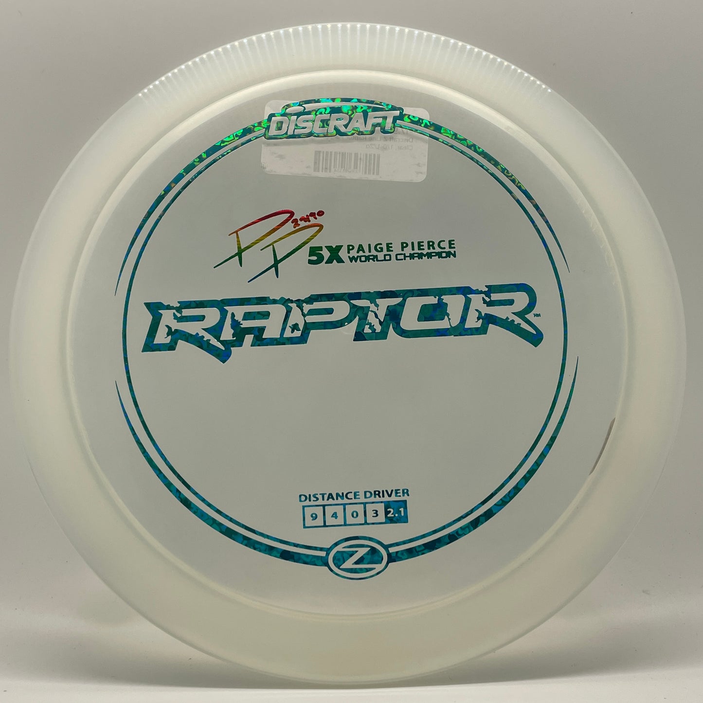 Discraft Z Line Raptor Paige Pierce Signature Series - Fairway Driver