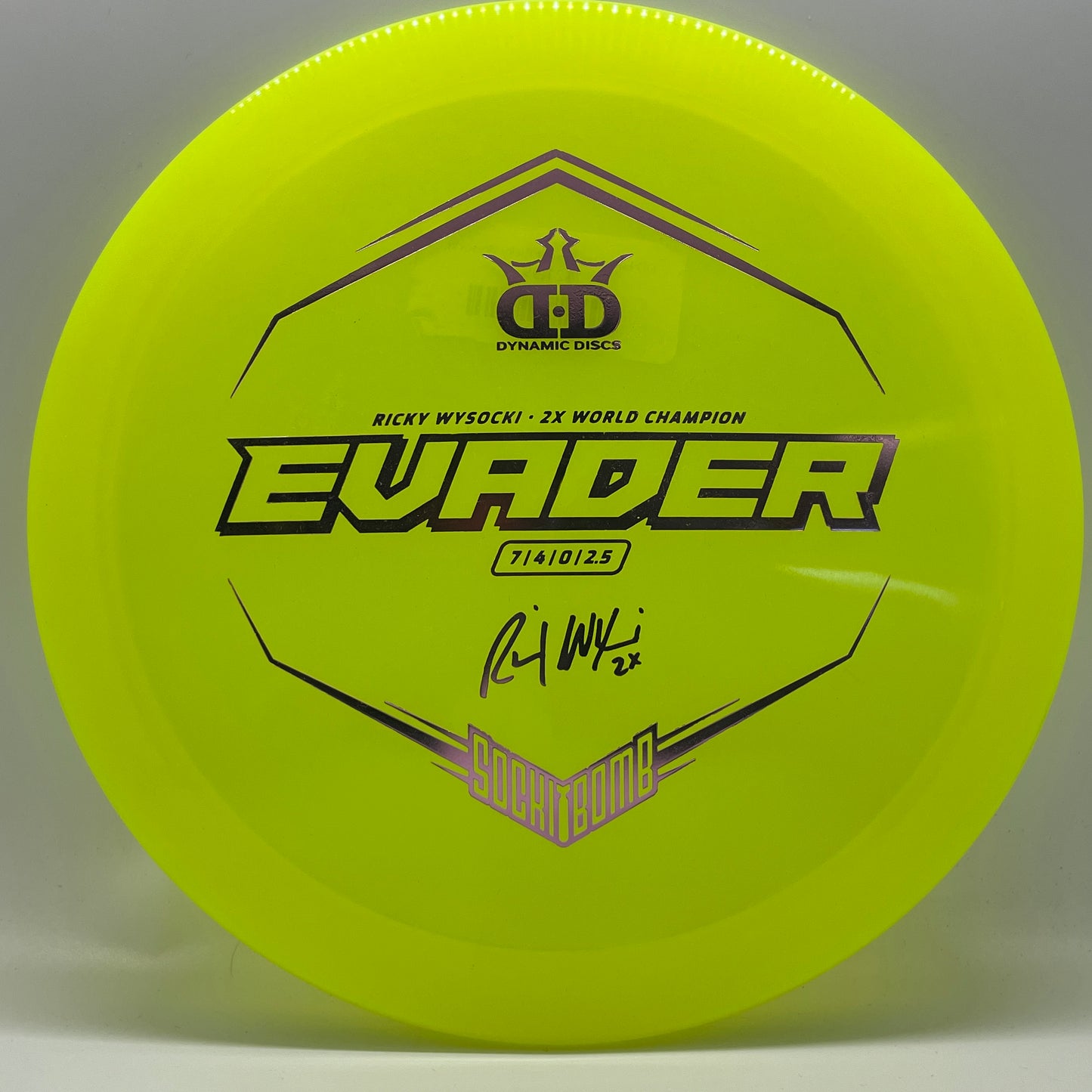 Dynamic Discs Evader Lucid Ice Ricky Wysocki - Fairway Driver