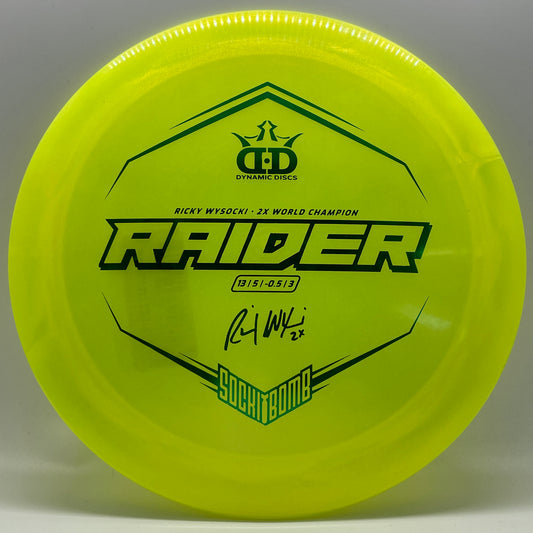 Dynamic Discs Raider Lucid Ice Glimmer Ricky Wysocki - Distance Driver