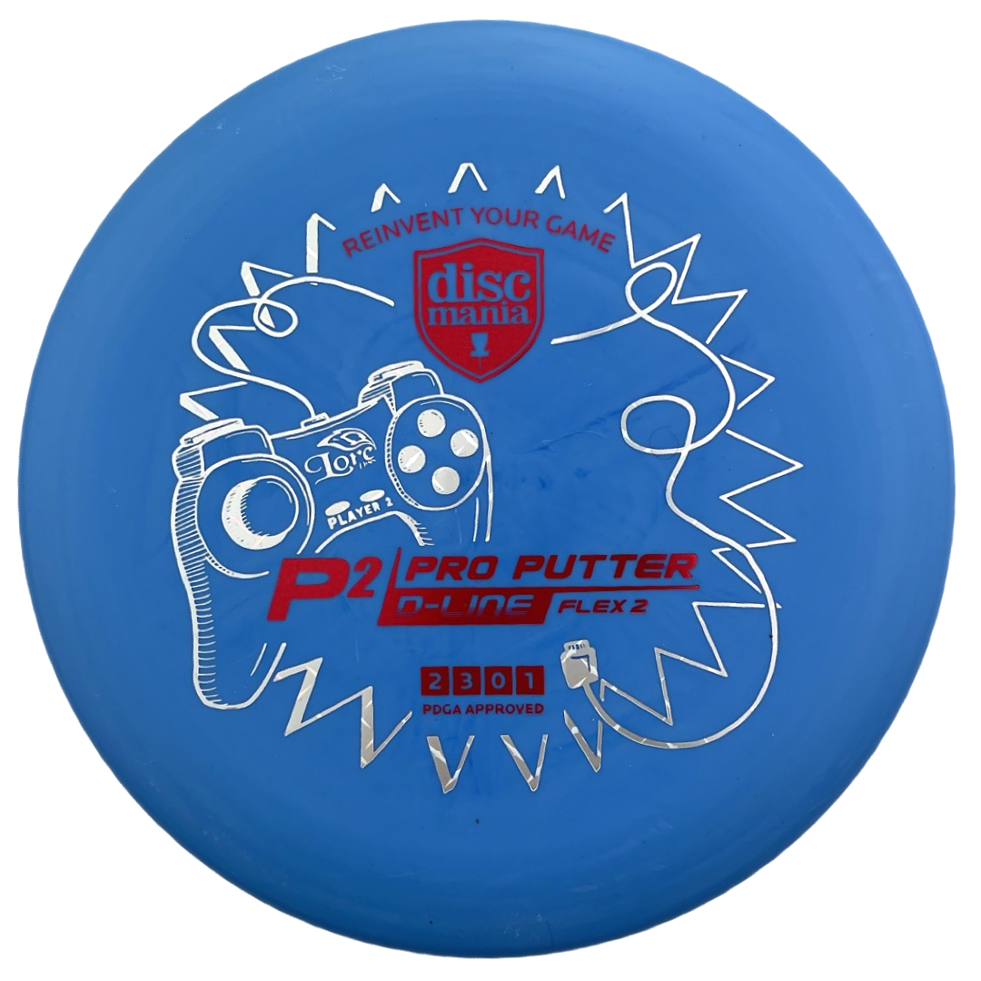 DiscMania Lore Controller D-Line P2 (Flex 2) - Putter