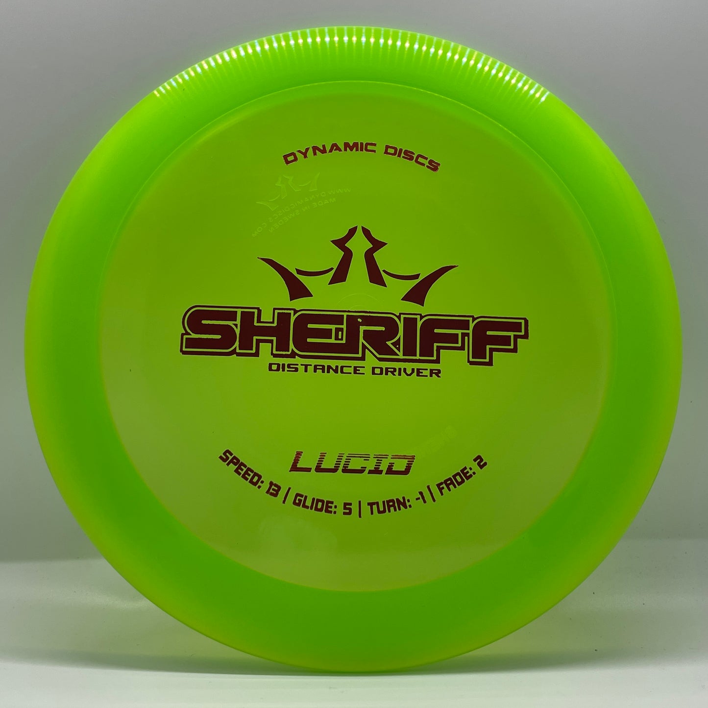 Dynamic Discs Sheriff Lucid - Distance Driver