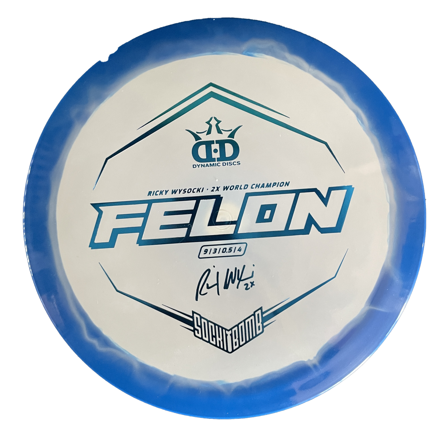 Dynamic Discs Fuzion Orbit Felon Ricky Wysocki - Fairway Driver