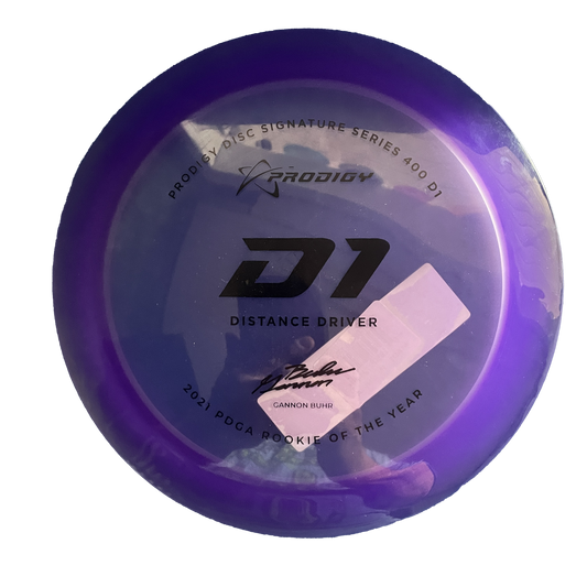 Prodigy D1 400 Distance Driver - Gannon Buhr 2022 Signature Series