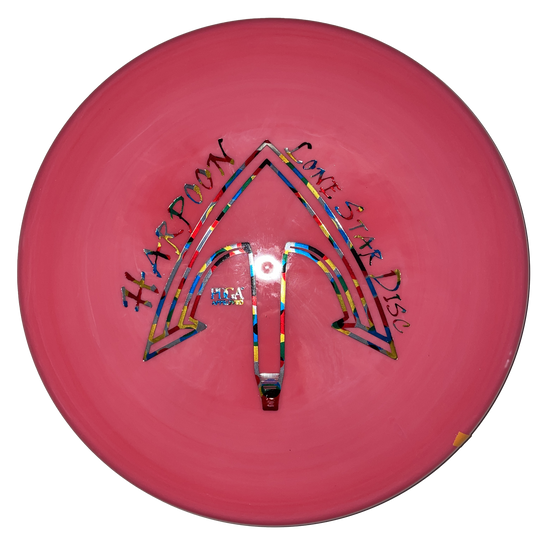 Lone Star Disc Harpoon Bravo Damascus Stamp - Midrange