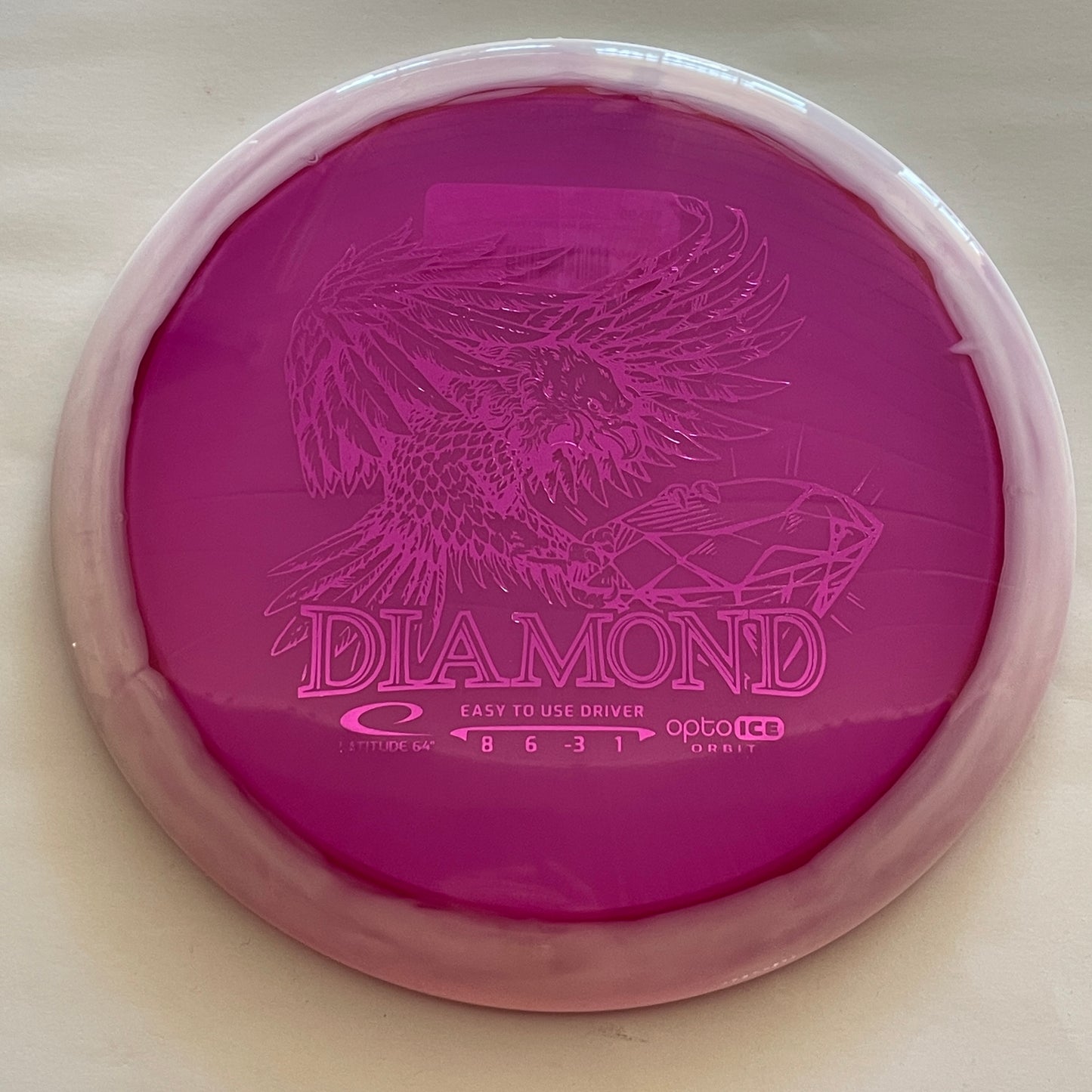 Latitude 64 Diamond Opto Ice Orbit - Fairway Driver
