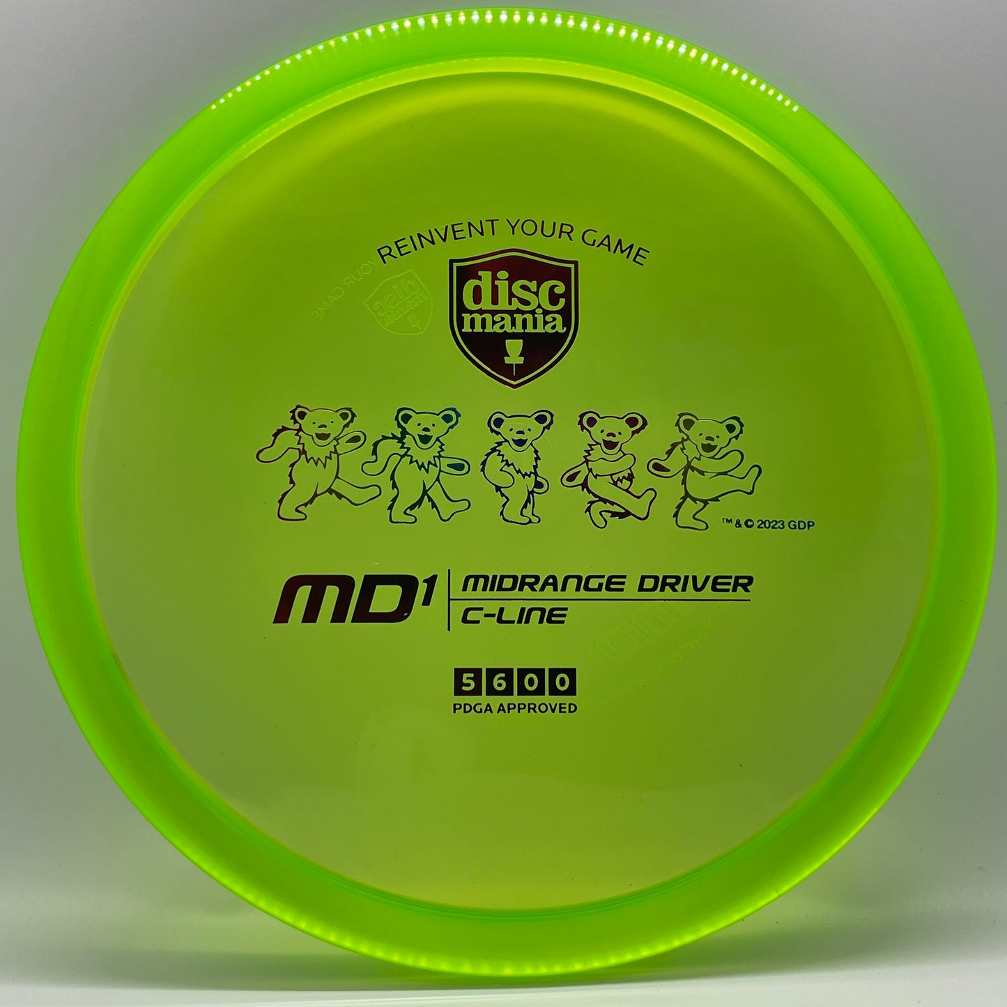 Discmania MD1 C-Line Grateful Dead Dancing Bears - Midrange