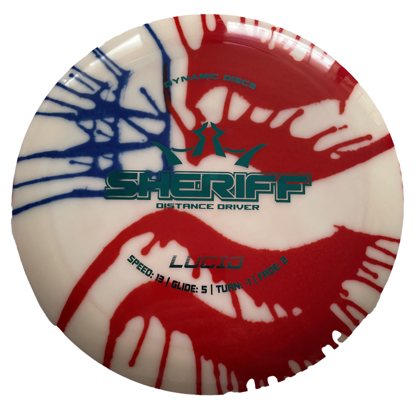 Dynamic Discs Sheriff Lucid MyDye - Distance Driver