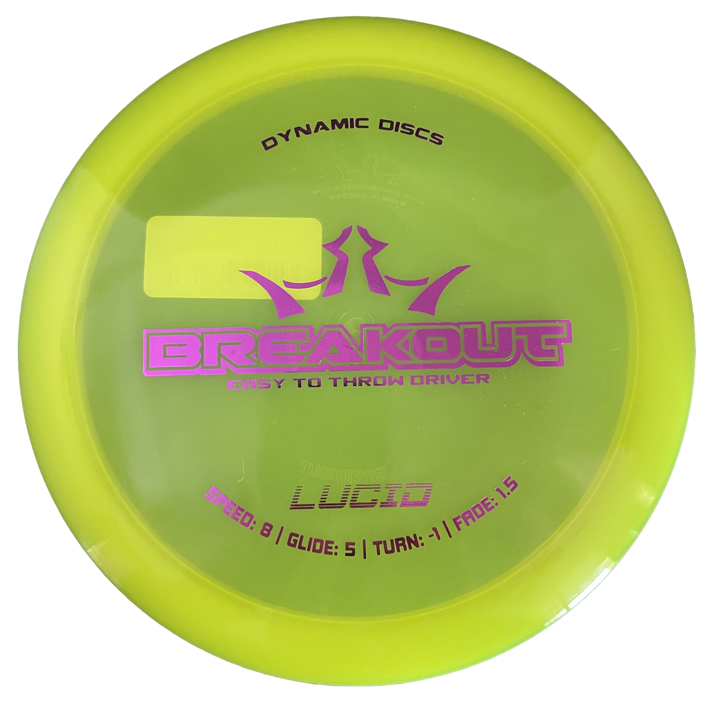 Dynamic Discs Breakout Lucid - Fairway Driver