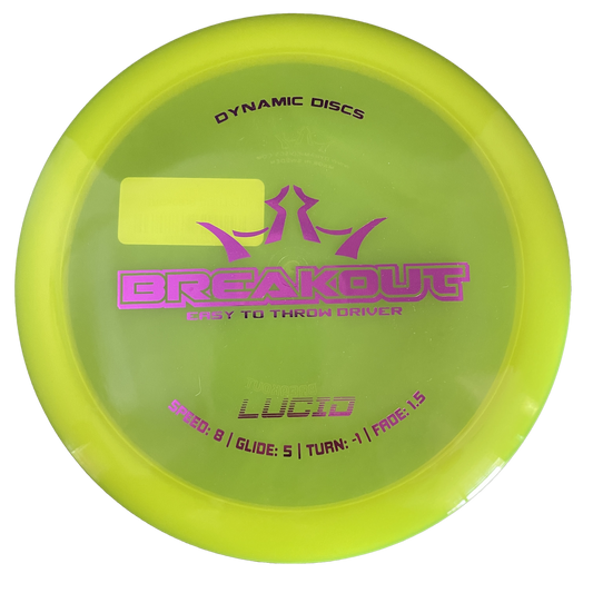 Dynamic Discs Breakout Lucid - Fairway Driver
