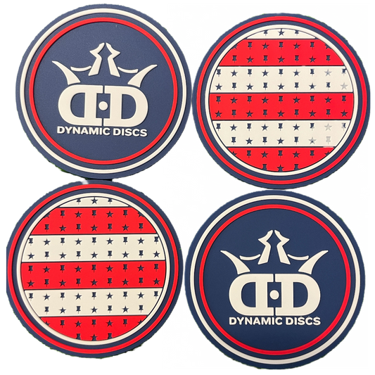 Dynamic Discs Emblem Flexible Mini Red/White/Blue - Accesories (1)