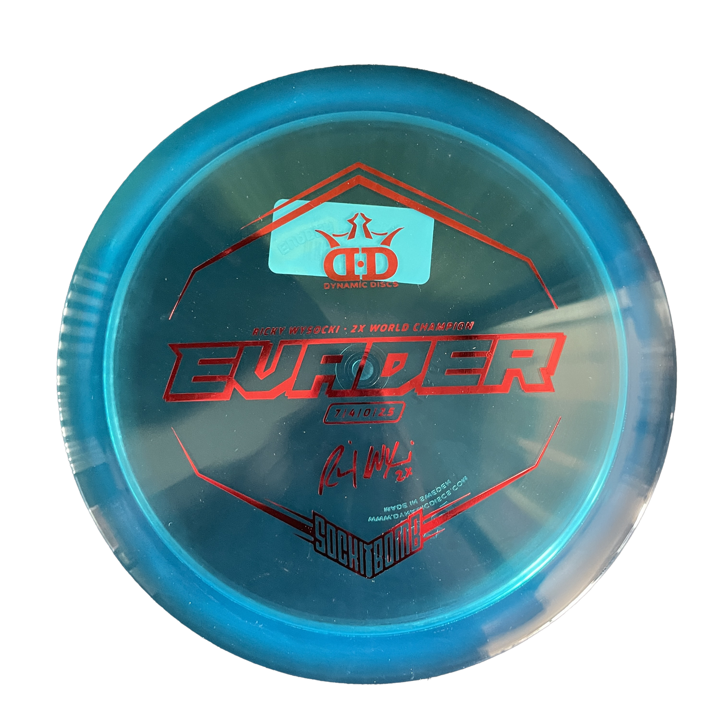 Dynamic Discs Evader Lucid Ice Ricky Wysocki - Fairway Driver