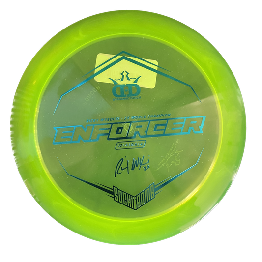 Dynamic Discs Enforcer Lucid Ice Ricky Wysocki  - Distance Driver