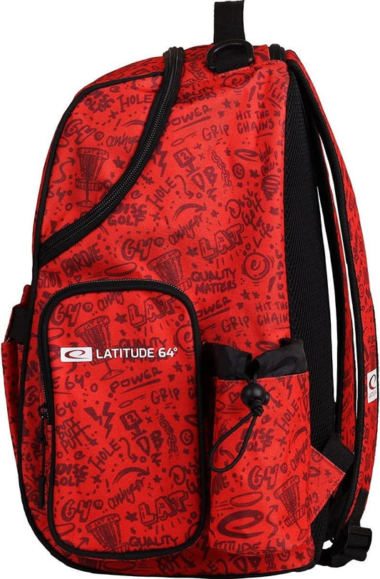 Latitude 64 Swift Disc Golf Backpack (Graffiti) - Accessories