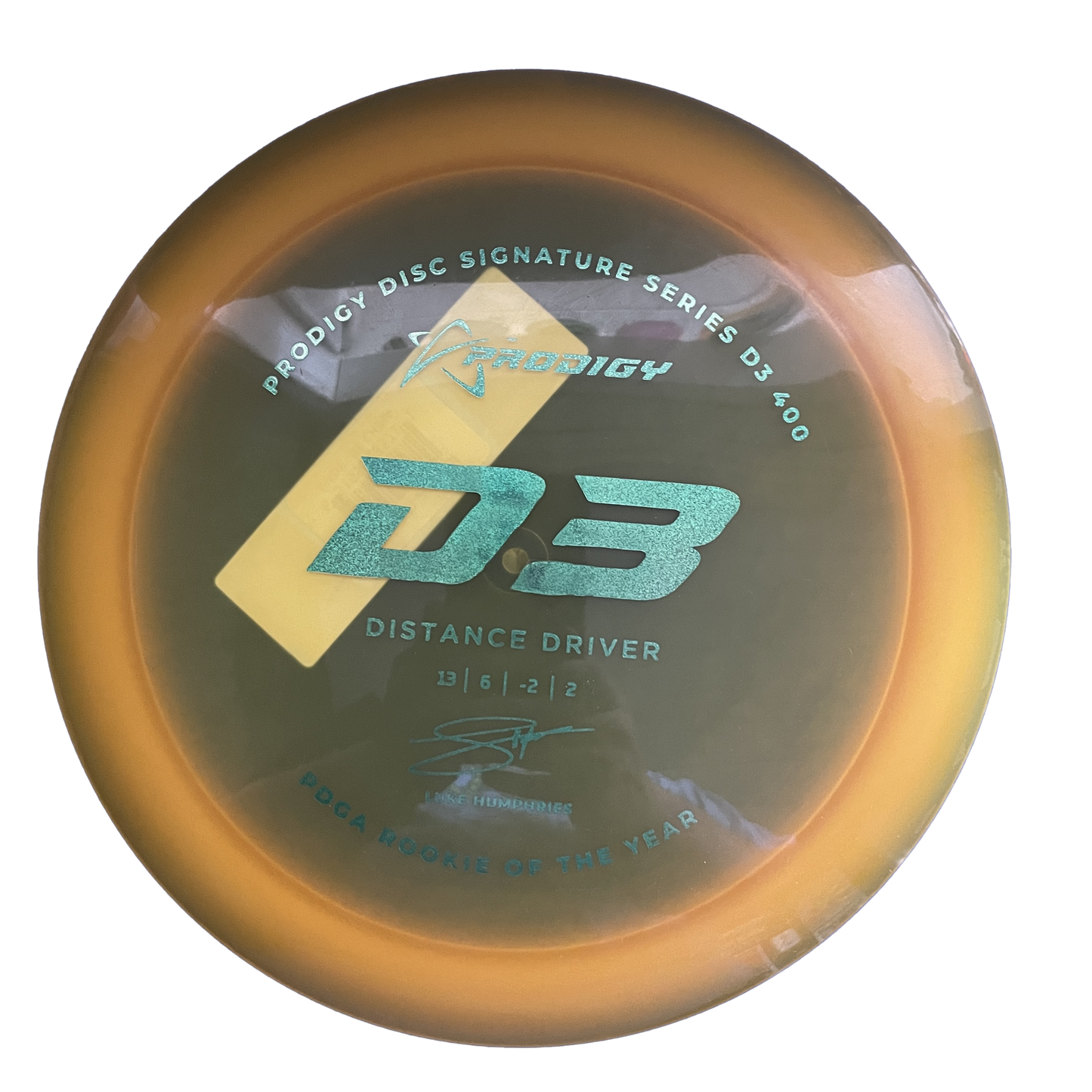 Prodigy D3 400 Distance Driver - Luke Humphries 2022 Signature Series