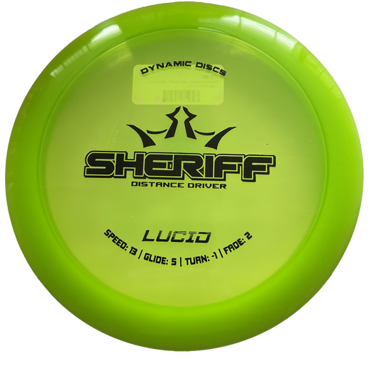 Dynamic Discs Sheriff Lucid - Distance Driver
