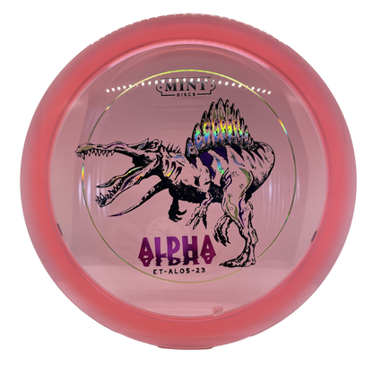 Mint Discs Alpha Eternal Spin-O-Saurus Stamp
