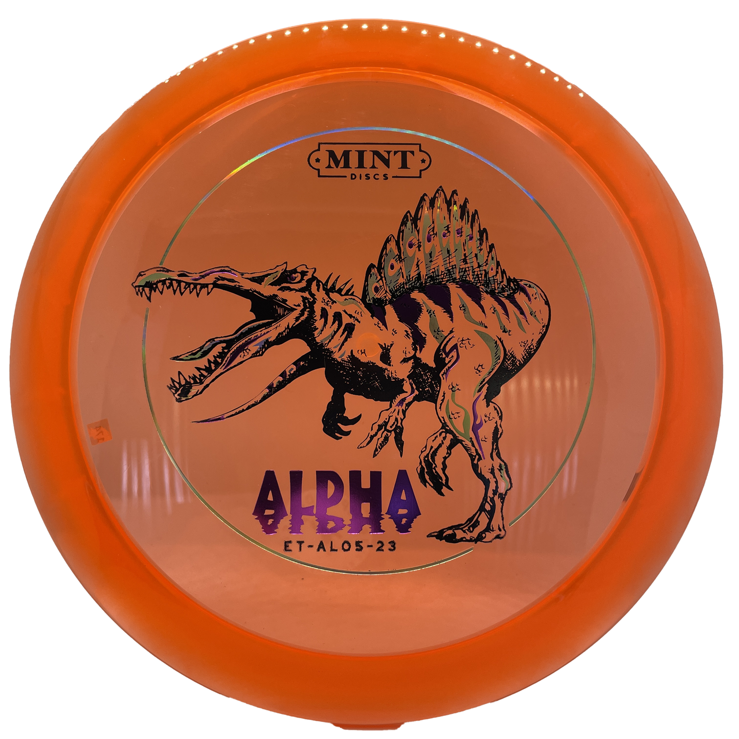 Mint Discs Alpha Eternal Spin-O-Saurus Stamp