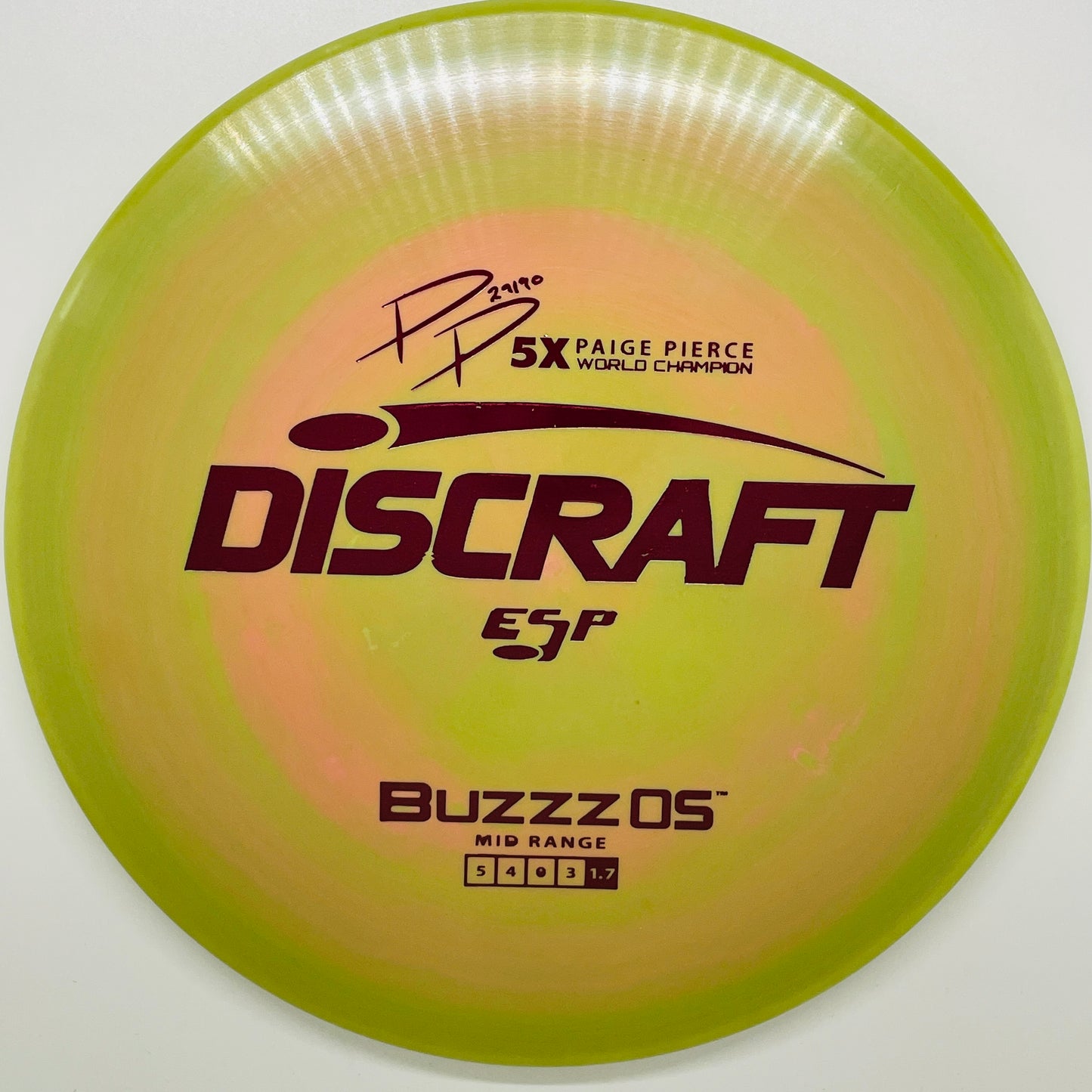 Discraft Buzzz OS ESP Paige Pierce Signature Series - Midrange