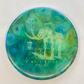 Custom Dyed MVP Watt Eclipse Simply Discs Stamp - Putt/Approach