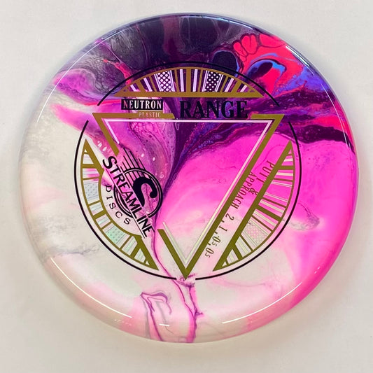 Custom Dyed Streamline Discs Range Neutron - Putt/Approach